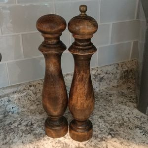 Salt and pepper shakers